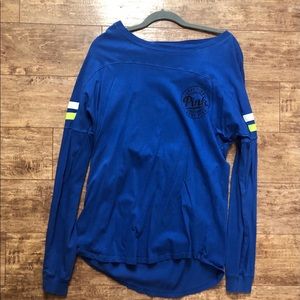 Backless Pink Brand Shirt